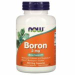 بورون ناو فودز 3 مجم 250 كبسولة Boron Now foods 3 mg 250 capsules l